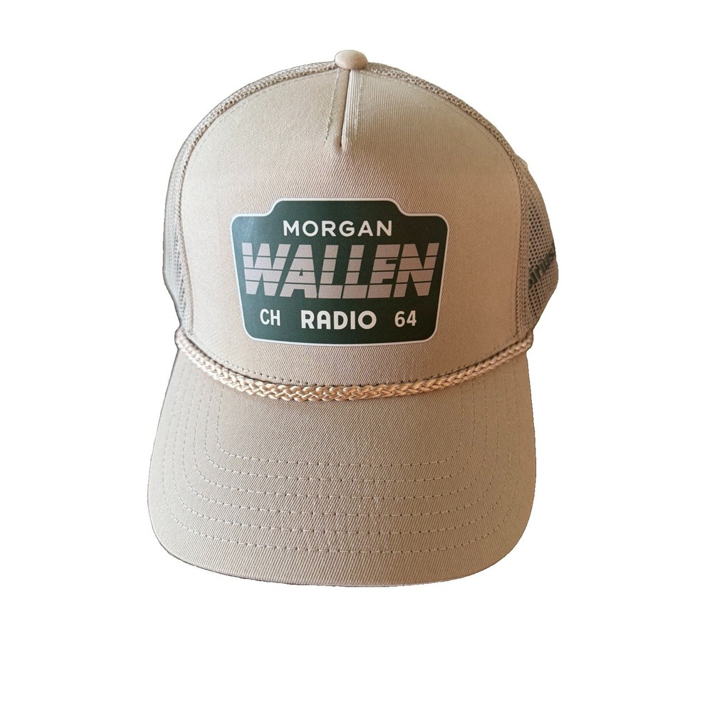 Rare Morgan Wallen Limited Edition Intimate Nashville Show Trucker Hat SiriusXM